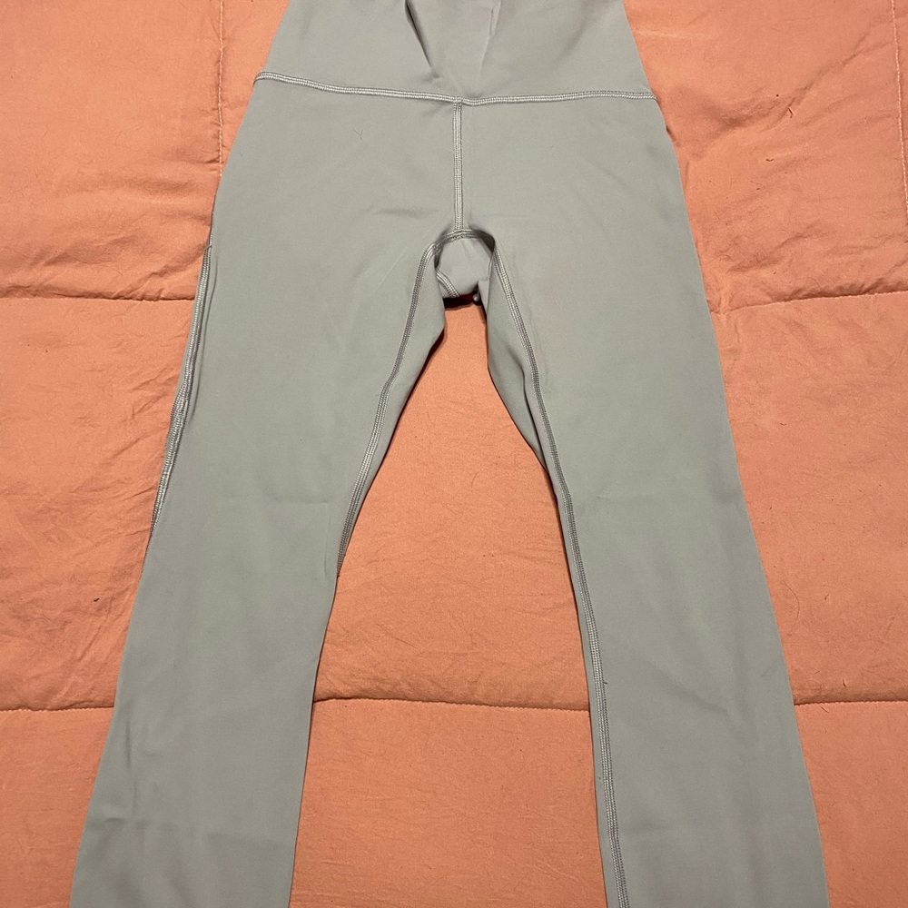 Clay lululemons with mesh on the side(not cropped)